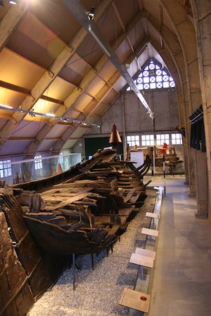 Vergane schepen bij Batavialand